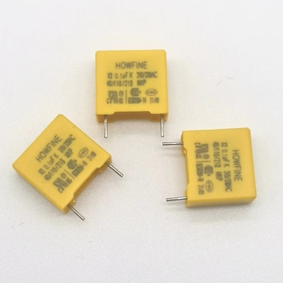 خازن مقاومتی-خازن، ولتاژ کاهشی خازن 0.1uF/275V/310V اندازه کوچک