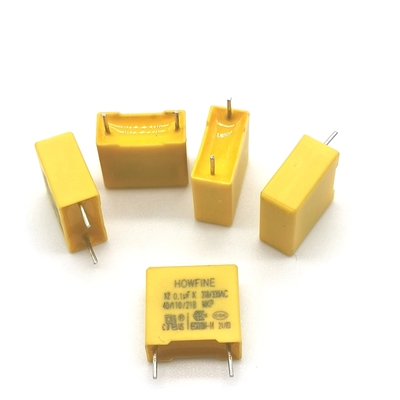 خازن مقاومتی-خازن، ولتاژ کاهشی خازن 0.1uF/275V/310V اندازه کوچک