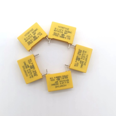 خازن ایمنی 0.1uF/275V/310V مورد استفاده در سراسر خط
