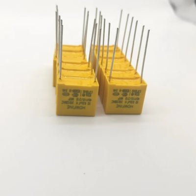 خازن فیلم پلی پروپیلن X2 0.33UF/310VAC P15mm L25mm