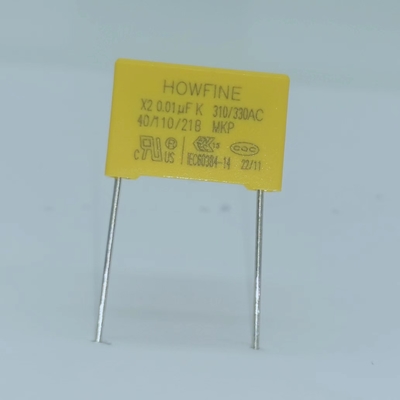 خازن ضد گیر فیلم پلی پروپیلن 103K/310V P15mm برای LED