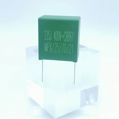 خازن جدید با کیفیت بالا CBB61 335J/400V P20mm